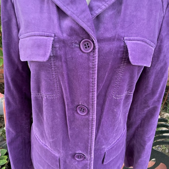 Kenneth Cole • Vintage • Purple • Size • Suede • Jacket - Picture 3 of 16